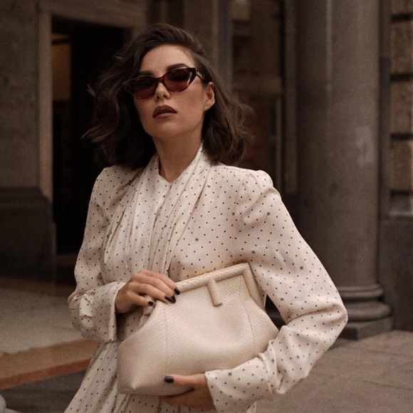 New FENDI Way Sunglasses Havana Pink $400 with Pouch - Picture 13 of 15